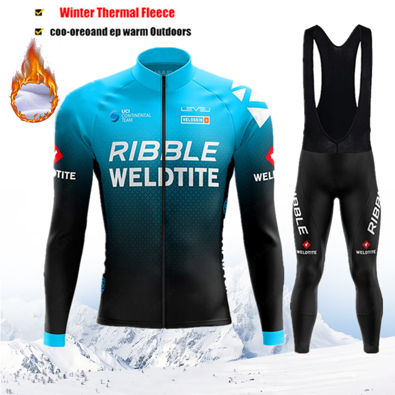 冬用サーマルフリースサイクリングジャージ メンズMTBウェア - Cycling Bib Shorts のレビューと価格